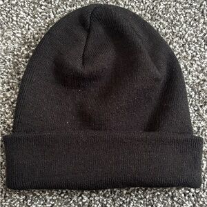 Classic Black Knit Beanie